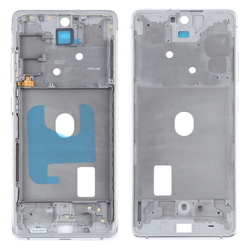 For Samsung Galaxy S20 FE Middle Frame Bezel Plate With Accessories (Silver)