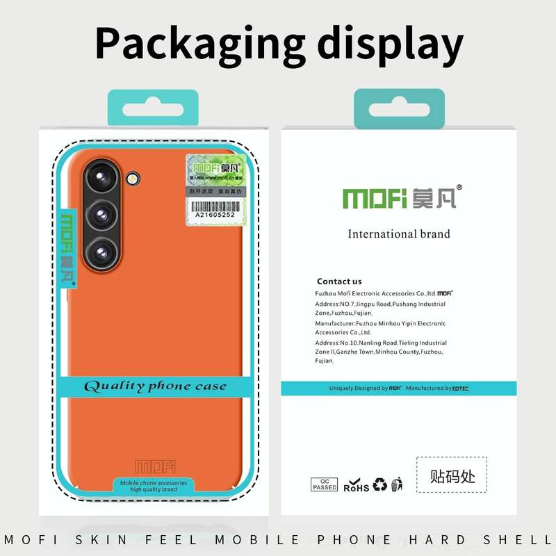 For Samsung Galaxy S23 FE 5G MOFI Qin Series Skin Feel All-inclusive PC Phone Case(Green)
