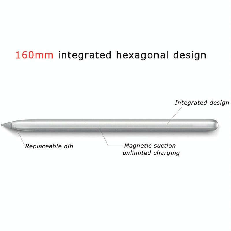 Original Huawei M-Pencil 160mm Stylus Pen + 2 Spare Nibs Set for Huawei MatePad Pro / MatePad(Sil...