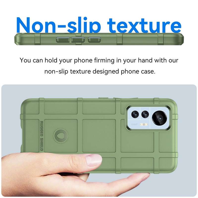 For Xiaomi 12 Lite Full Coverage Shockproof TPU Phone Case(Green)