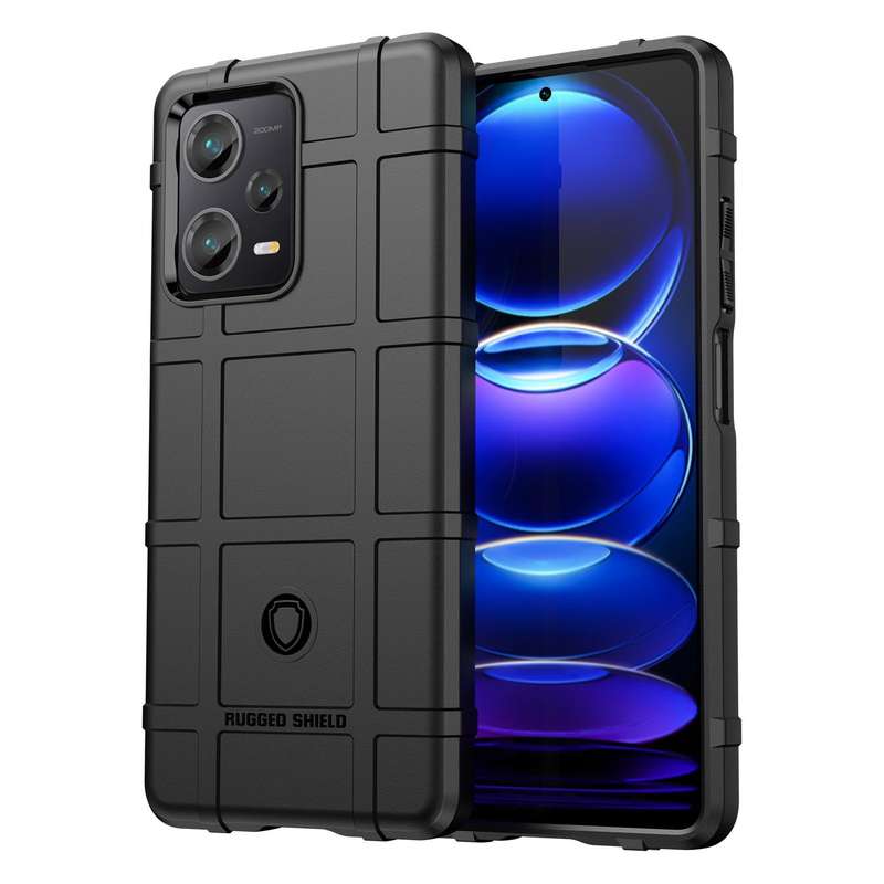 For Xiaomi Redmi Note 12 Explorer Full Coverage Shockproof TPU Phone Case(Black)