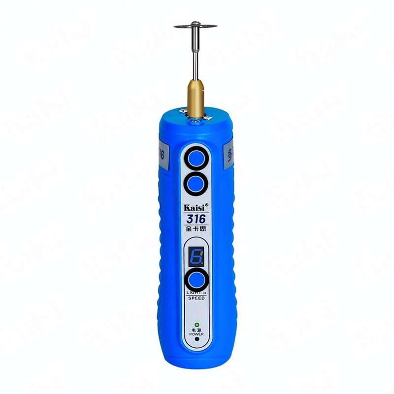 Kaisi 316-B Integrated Adjustment Electric Polish Glue Remover with LED Light