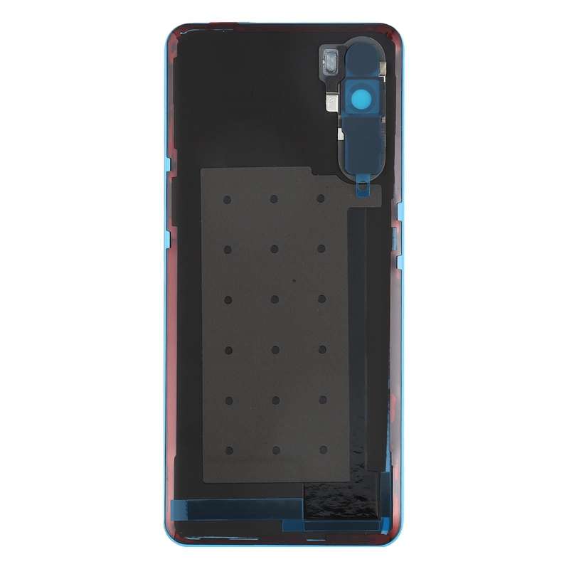 For OnePlus Nord Battery Back Cover with Camera Lens Cover (Blue)