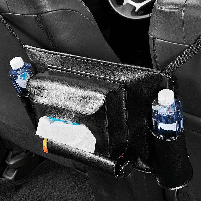 Car Seat Storage Net Pocket Car Storage Bag Multi-Function Suspended Storage Bag, Colour: Upgrade...