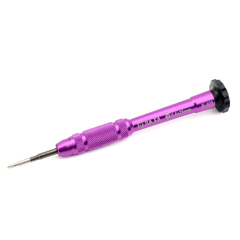 JIAFA JF-609-0.6Y Tri-point 0.6 Repair Screwdriver for iPhone 7 & 7 Plus & Apple Watch(Magenta)