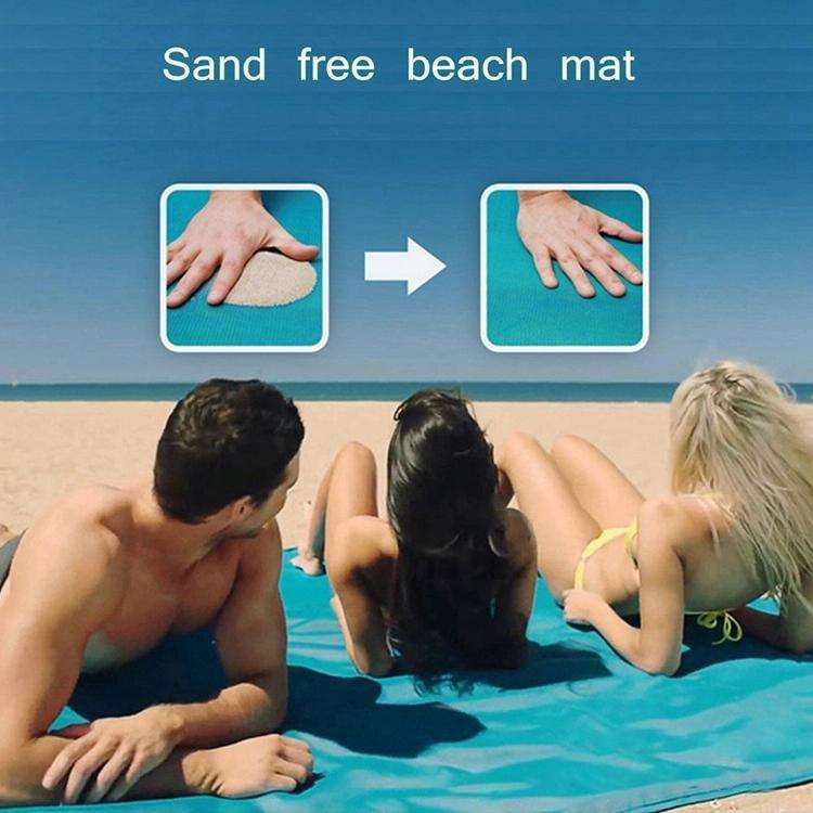 Sand Free Mat Lightweight Foldable Outdoor Picnic Mattress Camping Cushion Beach Mat, Size: 2x2m(...