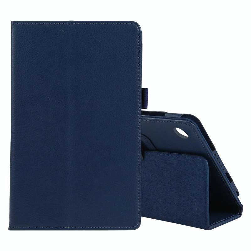 For Lenovo Tab M7 Litchi Texture Solid Color Horizontal Flip Leather Case with Holder & Pen Slot(...