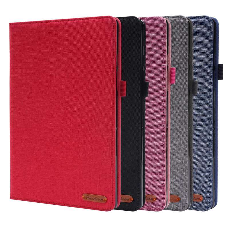For Lenovo M10 Plus 10.3 inch TB-X606 / TB-X606F Horizontal Flip TPU + Fabric PU Leather Tablet C...