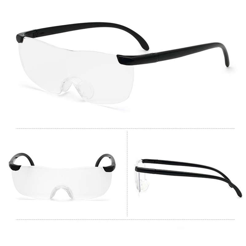 Presbyopic Glasses, Ultra Thin High-definition 1.6X Portable Presbyopic Hypermetropic Reading Gla...