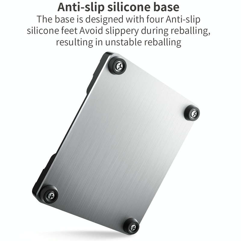 For iPhone 12 Series Qianli Mega-idea Multi-functional Middle Frame Positioning BGA Reballing Pla...