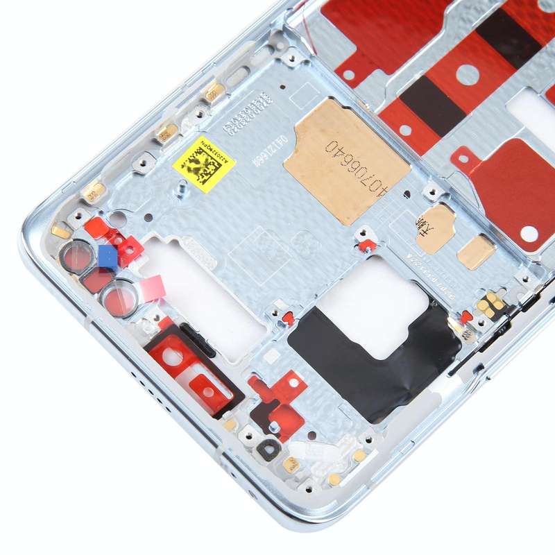 For Honor Magic4 Pro Front Housing LCD Frame Bezel Plate(Blue)