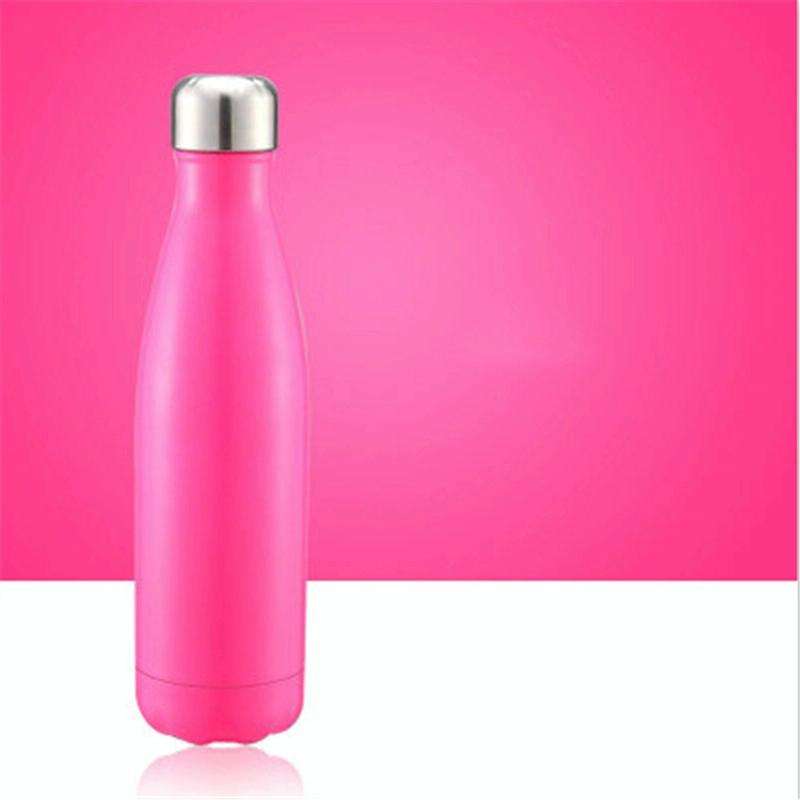 Thermal Cup Vacuum Flask Heat Water Bottle Portable Stainless Steel Sports Kettle, Capacity:500ml...