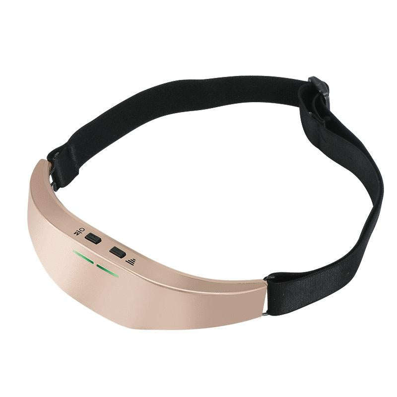Head Massager Wireless Micro Current Intelligent EMS Sleeper(Gold)