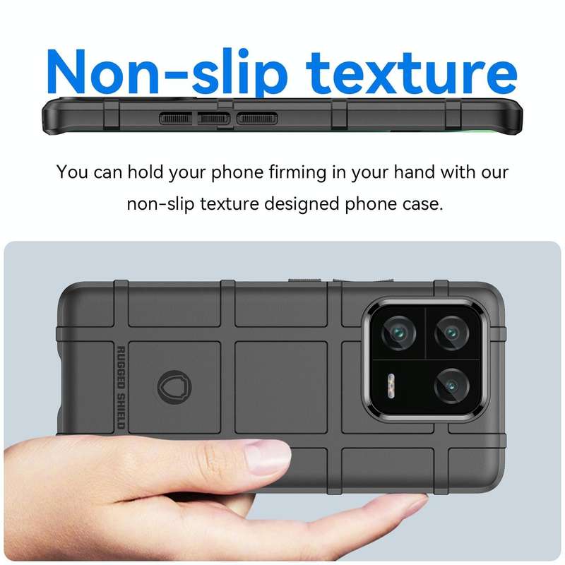 For Xiaomi 13 Pro Full Coverage Shockproof TPU Phone Case(Black)