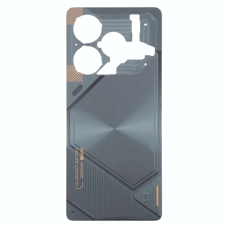 For Tecno Pova 6 Original Battery Back Cover(Black)