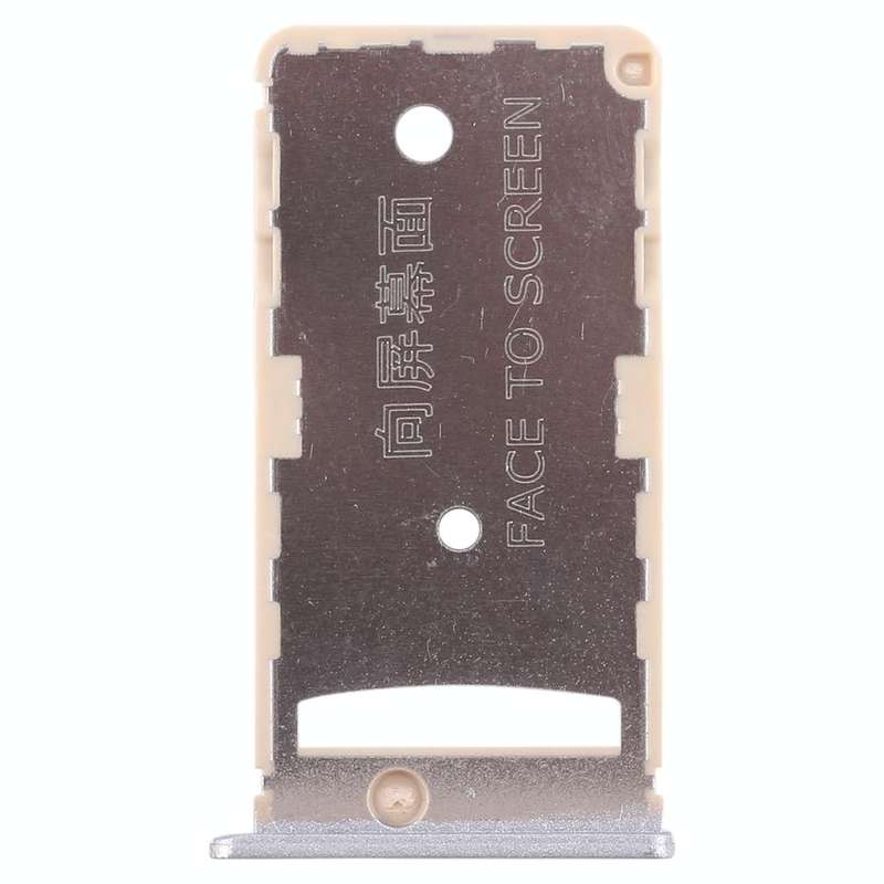 2 SIM Card Tray / Micro SD Card Tray for Xiaomi Redmi 5A(Grey)