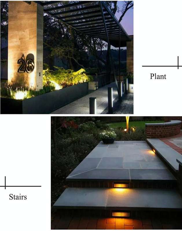 100W Waterproof LED Floodlight Lamp, 2 x 48 LED SMD 2835, Luminous Flux: > 8000LM, PF > 0.9, RA >...