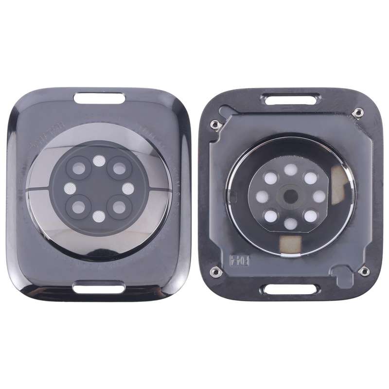 For Apple Watch Series 9 41mm Rear Housing Glass Cover(Black)
