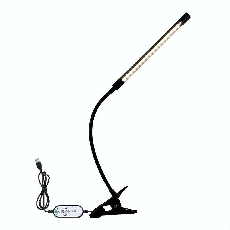 LED Plant Lamp Full Spectroscopy Natural White Remote Control Dimming Plant Growth Lamp, Power: 9...
