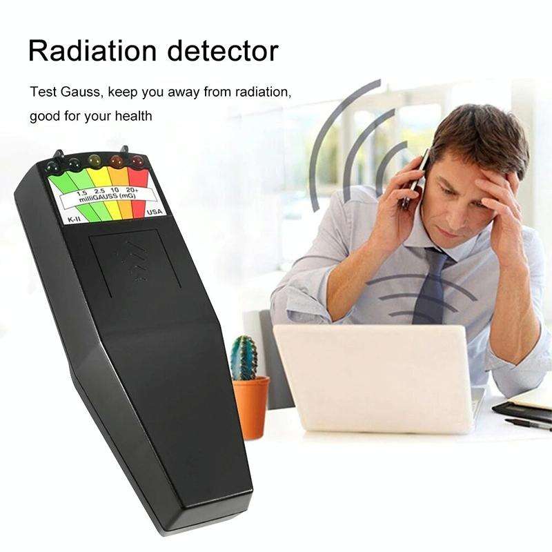5-LED Electromagnetic Radiation Detector EMF Meter Tester