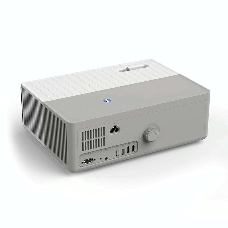 VIVIBRIGHT D5000 1920x1080P 420ANSI 6000Lumens LCD + LED HD Digital Projector, Android 9.0 EU Plug