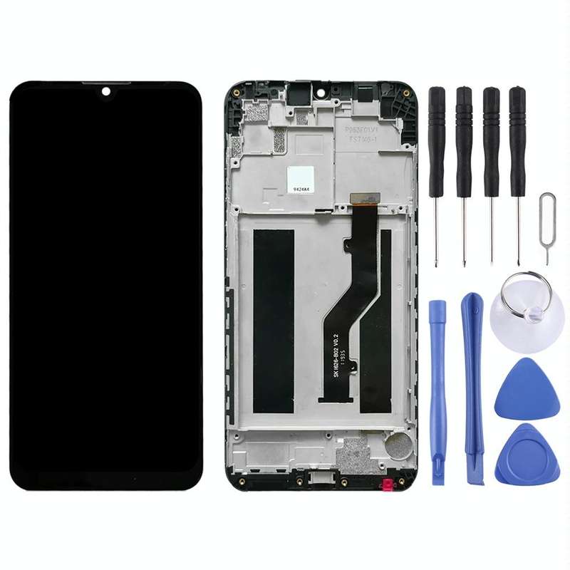 OEM LCD Screen for ZTE Blade V10 Vita  Digitizer Full Assembly with FrameBlack)