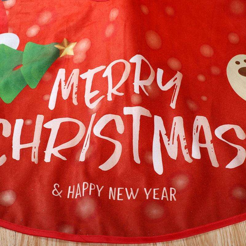 Christmas Tree Skirt Carpet Tree Bottom Cover Cloth Mat(006)