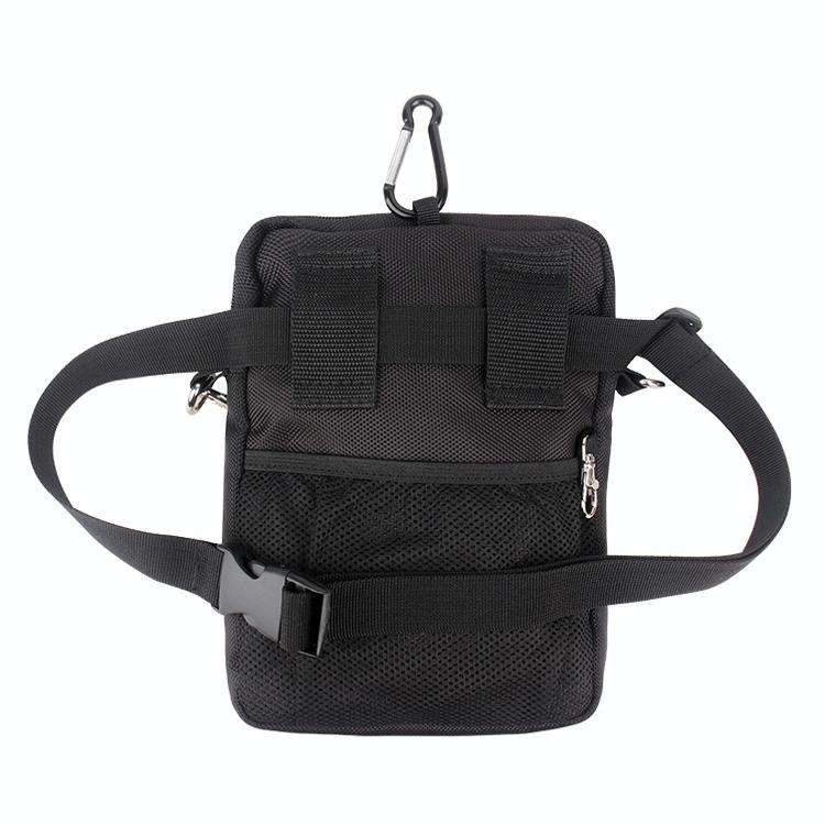 Nurse Shoulder Tool Package Medical Staff Portable Work Pockets Medical Supplies Storage Bag(Black)