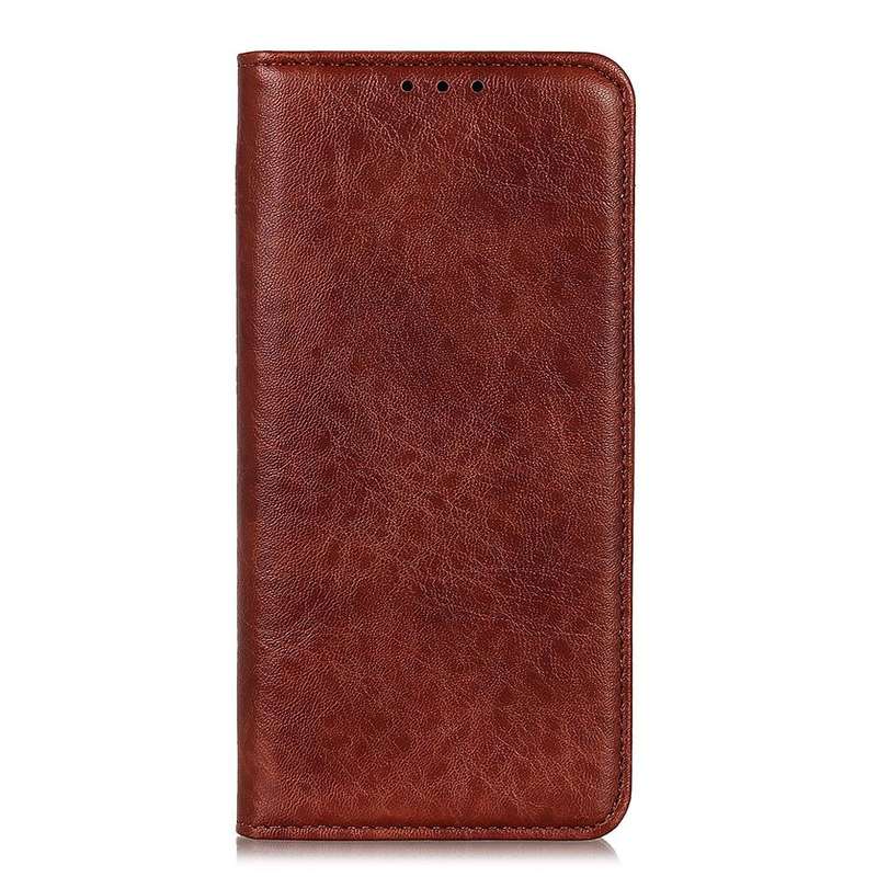 For Galaxy A71 5G Magnetic Crazy Horse Texture Horizontal Flip Leather Case with Holder & Card Sl...