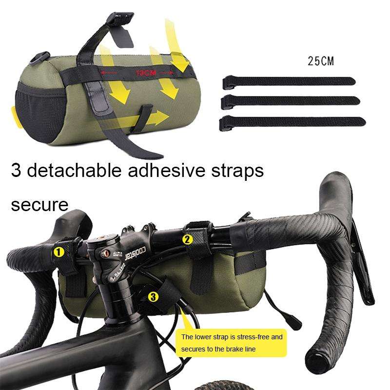 Rhinowalk RK9103 2.4L Outdoor Sports Cycling Front Bag Bicycle Waterproof Handlebar Bag(Green)