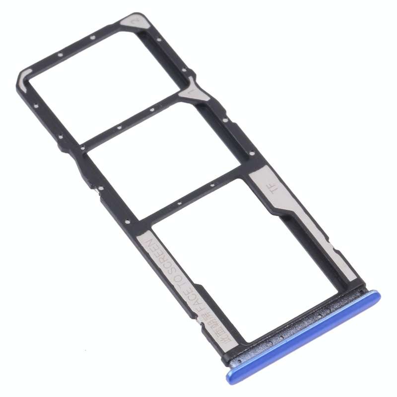 SIM Card Tray + SIM Card Tray + Micro SD Card Tray for Xiaomi Redmi 9T 4G / Redmi Note 9 4G J19S ...
