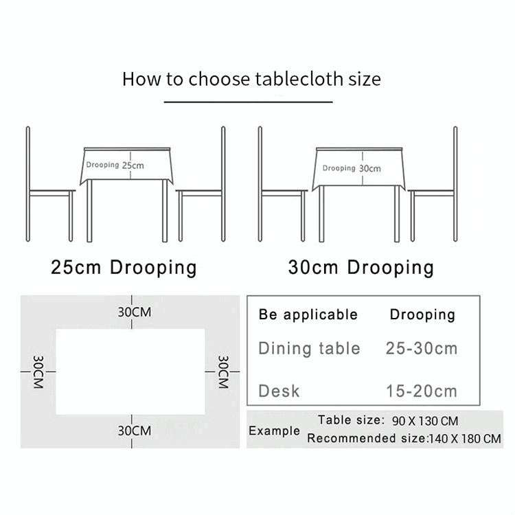 Marble Pattern Minimalist Tablecloth Cover Table Cloth Cotton Linen Dust-proof Cabinet Cloth, Siz...