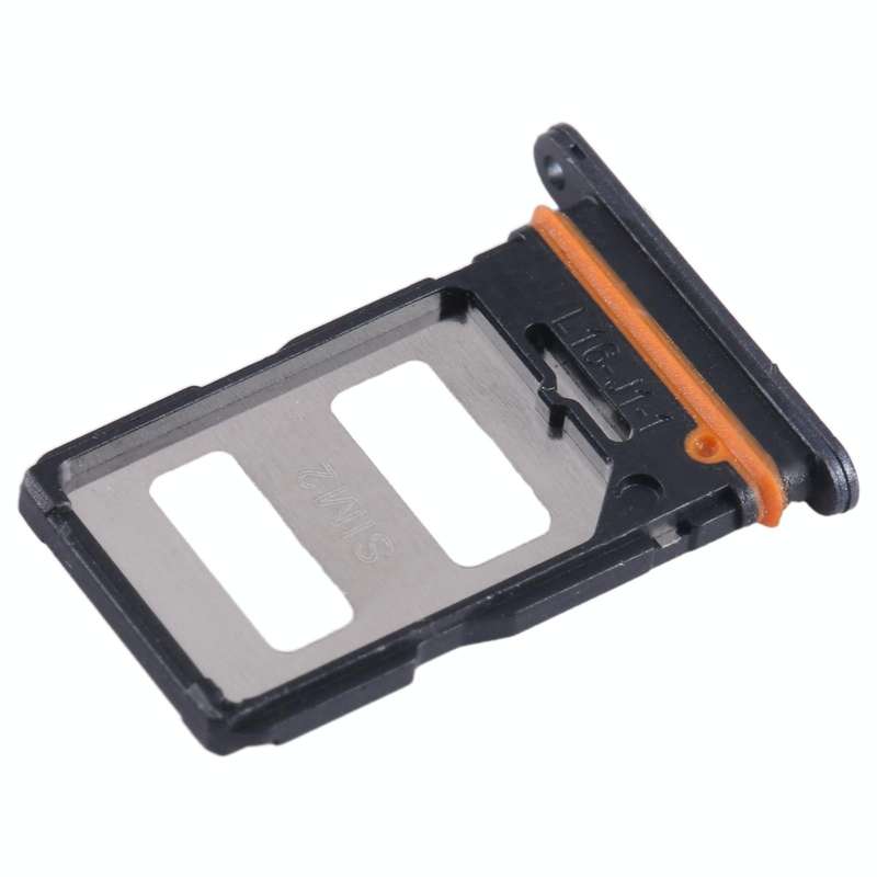 For Xiaomi Redmi Note 12T Pro SIM Card Tray + SIM Card Tray (Black)