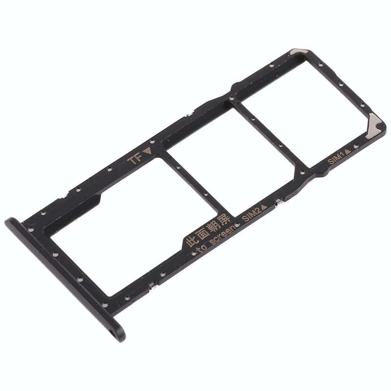 2 x SIM Card Tray / Micro SD Card Tray for Huawei Enjoy 9 (Black)