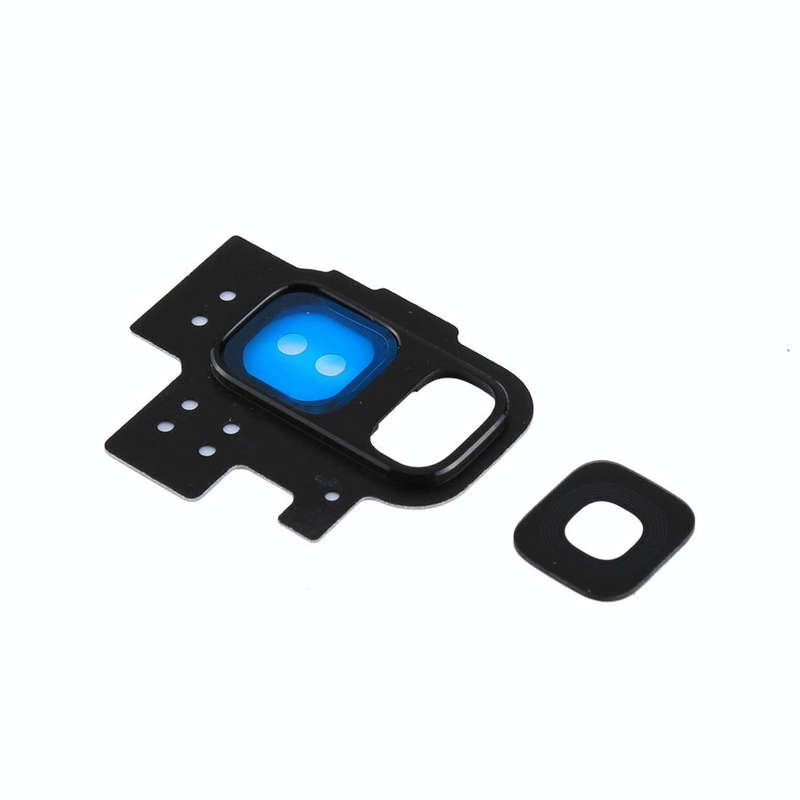For Galaxy S9 / G9600 10pcs Camera Lens Cover (Black)