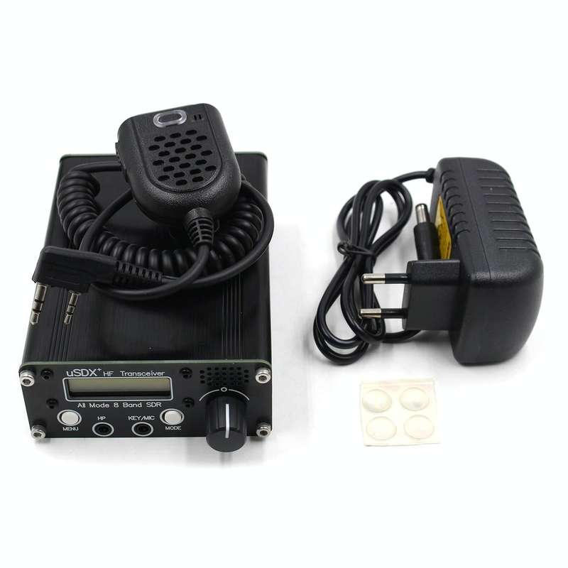 Usdr Usdx + V2 Plus 8 Band SDR Full Mode HF SSB QRP High Frequency Transceiver, Spec: EU Plug