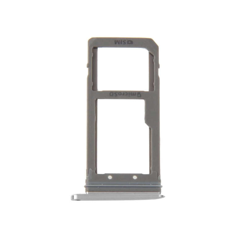 For Galaxy S7 Edge / G935 SIM Card Tray and Micro SD Card Tray  (Silver)