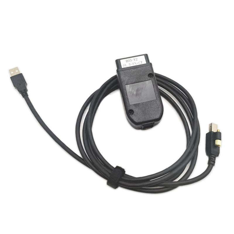 HEX ATMEGA162+16V8B+FT232RQ VAG 21.9 OBD2 Test Cable for Volkswagen / Audi, Software Version: Cze...