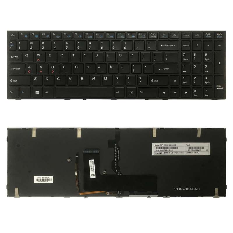 US Version Keyboard With Back Light for Hasee Z7M Z7-KP7GS ZX7-CP5S2 Z7M-CT7GS Z7M-KP7G1 Z7M-KP5G...