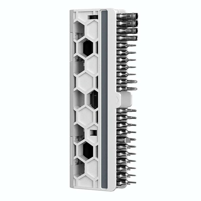 JAKEMY JM-8180 47 in 1 CR-V Precision Magnetic Screwdriver Set (White)