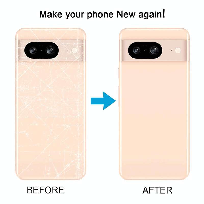 For Google Pixel 8 Original Battery Back Cover(Pink)