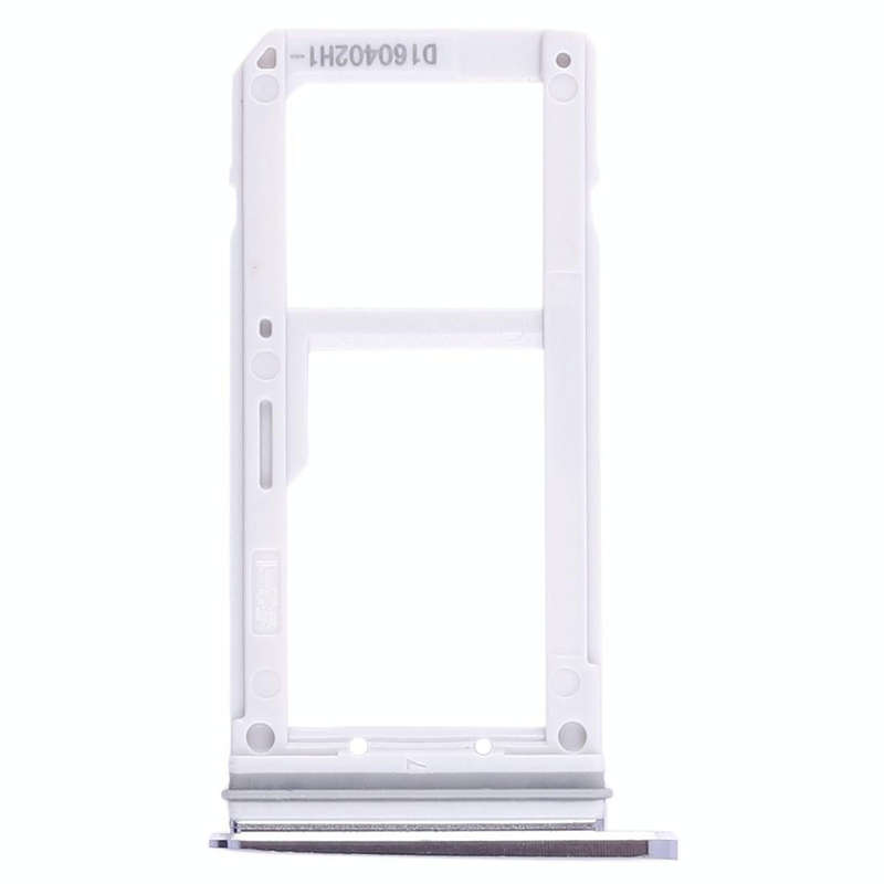 For Galaxy S7 2 SIM Card Tray / Micro SD Card Tray (Black)