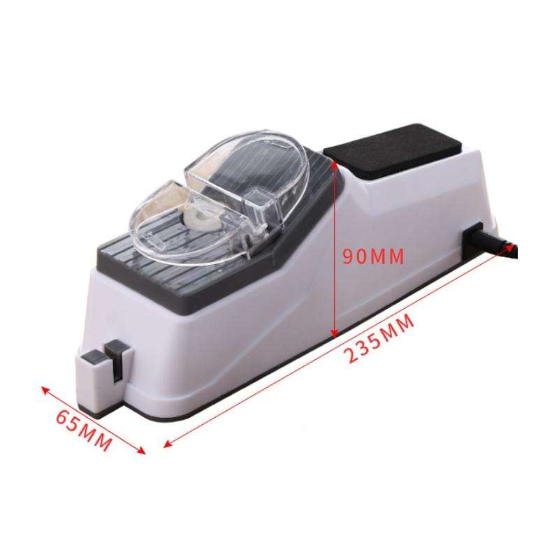 JJ-1 Kitchen Electric Double Sided Knife Sharpener, Specification: CN Plug