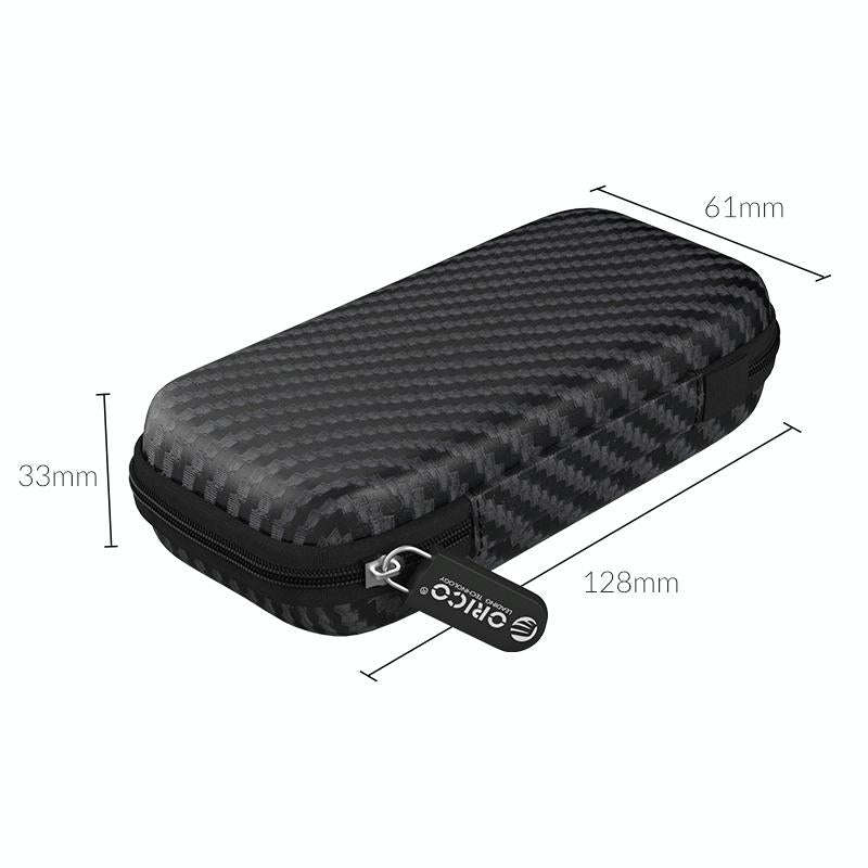 ORICO-M2PH01-BK-BP M.2 Hard Drive EVA Case Storage Bag (Black)