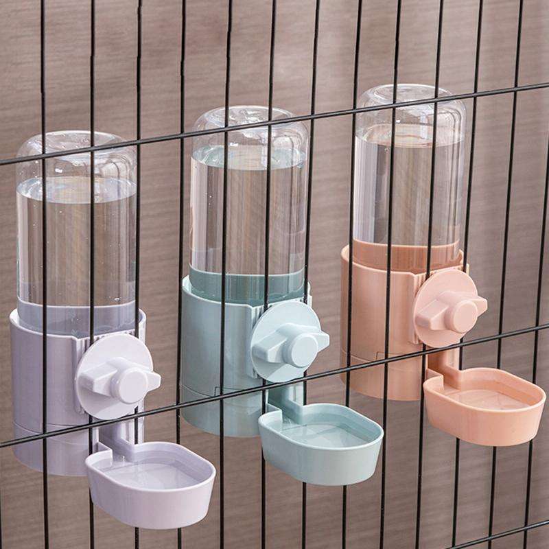 Pet Hanging Feeder Cat Automatic Drinker, Style: Drinker(Grey)