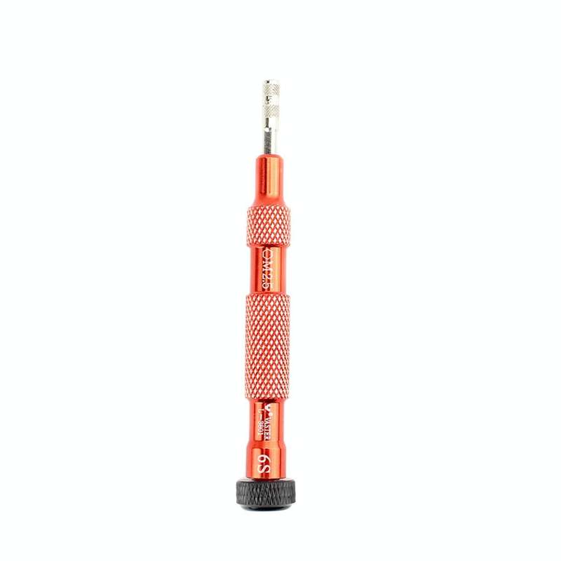 L-3801 For iPhone 6s Middle Plate Professional M2.5 Inner Hexagon Screwdriver Repair Tools(Red)