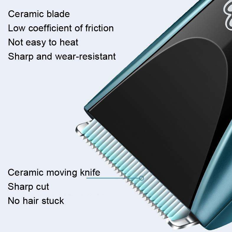 Waterproof Pet Shaver Dog Electric Hair Clipper, Specification: Package 3(Blue)