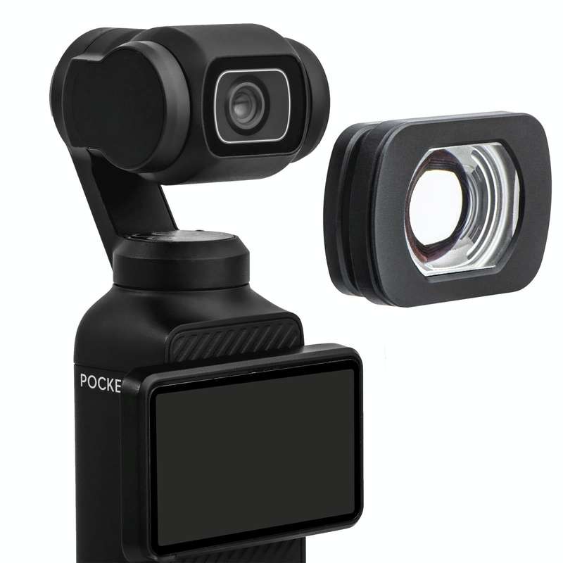 For DJI OSMO Pocket 3 STARTRC Drone Wide-Angle Lens Filter (Black)