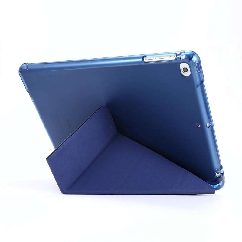 For iPad 9.7 (2018) & (2017) Airbag Deformation Horizontal Flip Leather Case with Holder & Pen Ho...
