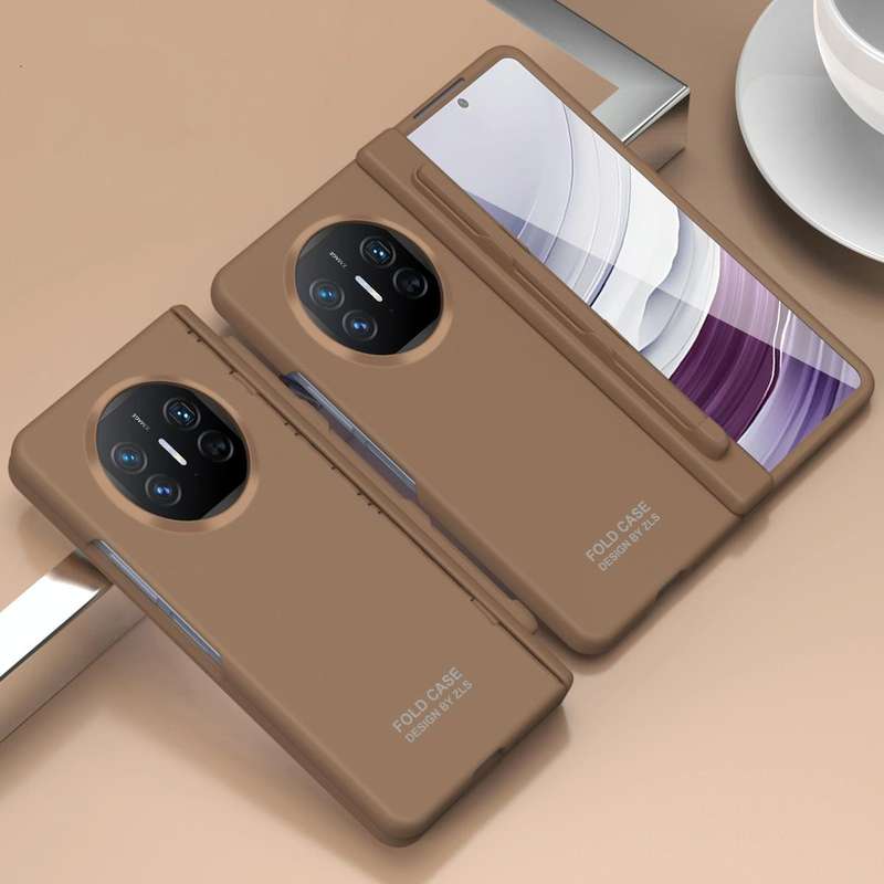 For Huawei Mate X5 Extraordinary Series Hinged Folding Full Coverage Phone Case with Pen Slot & S...